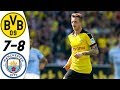 Borussia Dortmund vs Manchester City 7:8 - All Goals & Highlights RESUMEN & GOLES (28/07/2016) HD