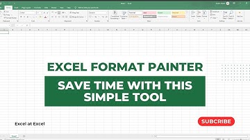 Excel Format Painter| Save Time with this Simple Tool| Excel Tips & Tricks #exceltutorial #excel
