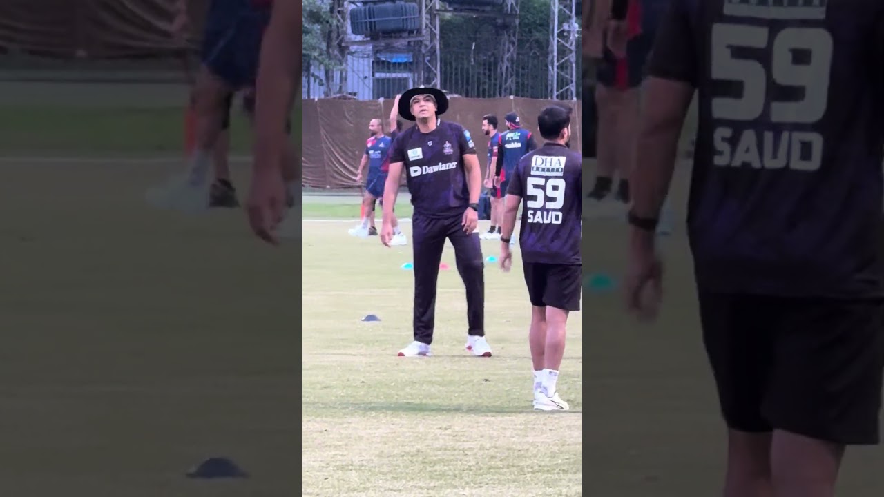 Quetta Gladiators captain Saud Shakeel #cricket #lahoresports #chashraf #babarazam