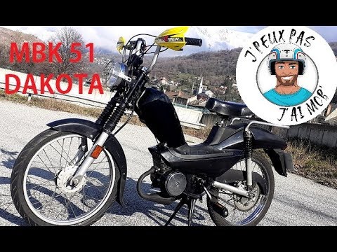 Test Essais MBK 51 Dakota CDI 7000 Trs