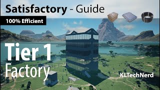 100% efficient Tier 1 factory - Guide - Satisfactory