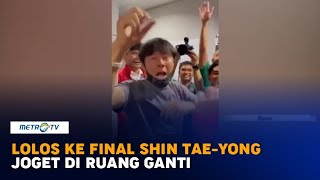 Indonesia Lolos ke Final Piala AFF, Shin Tae-yong Joget di Ruang Ganti