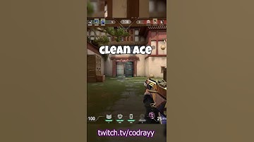 Clean Ace-Valorant-Twitch highlights #valorant #highlight #fps #streamer #moment