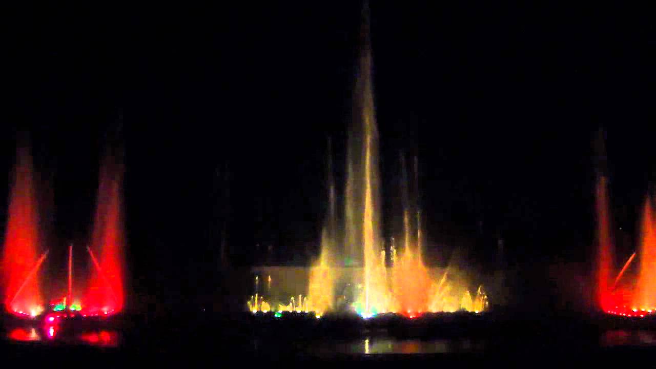 Gujarat Science City Dancing Musical Fountain (Vande Mataram) YouTube