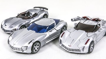 Transformers Movie Deluxe Sideswipe Side Arm Sideswipe DOTM Sideswipe Vehicle Car Robot Toys