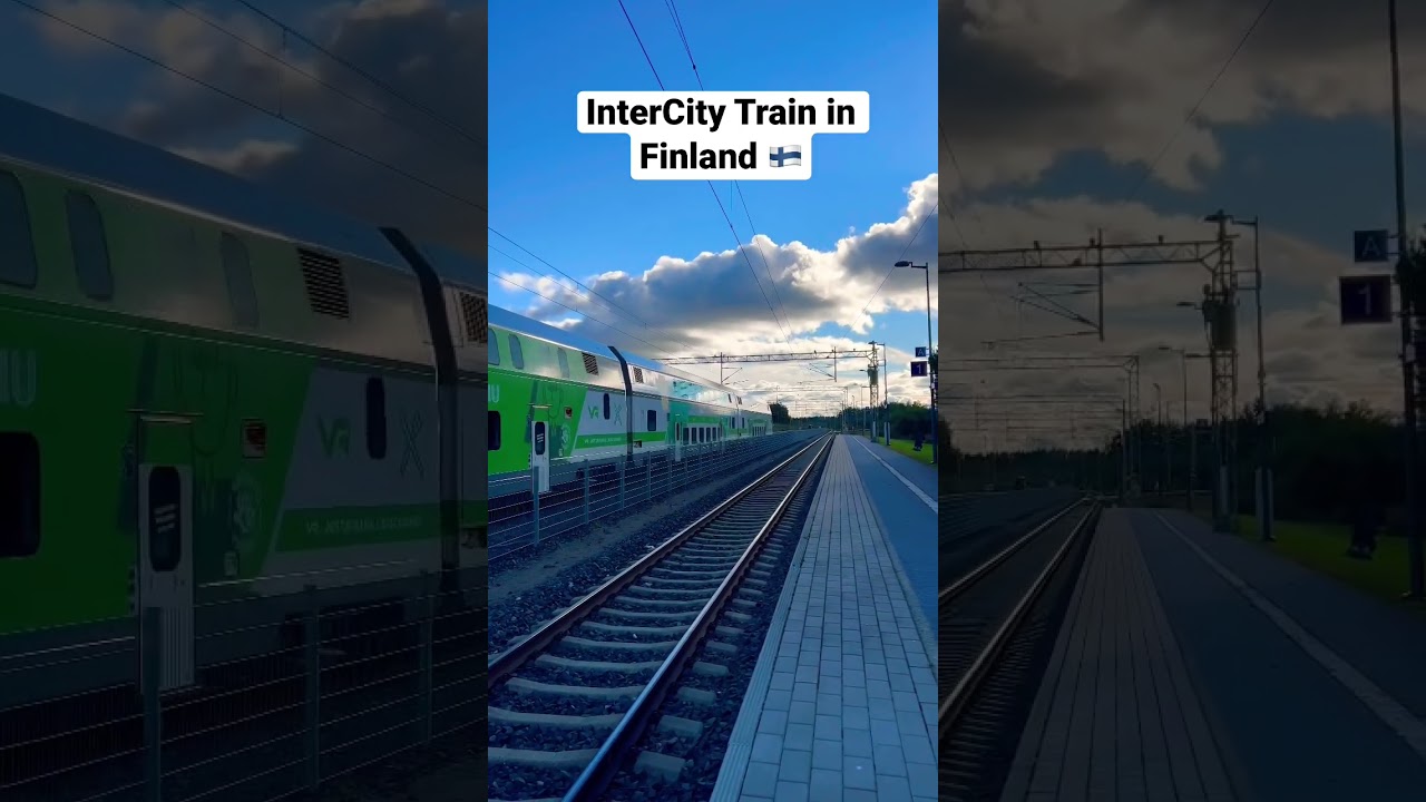 InterCity Train in Finland 🇫🇮