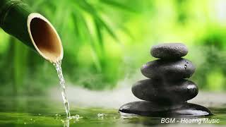 Nhạc nhẹ thư giãn dễ ngủ Bamboo water fountain healing music BGM screenshot 4