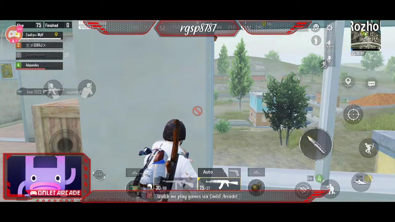 Watch me stream Battlegrounds India on RGSP GAMING RANDOM PLYAER