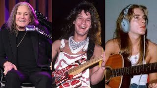 Ozzy Osbourne On Eddie Van Halen \/ Randy Rhoads Rivalry