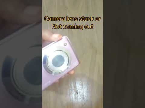 #camera lens stuck or not coming out