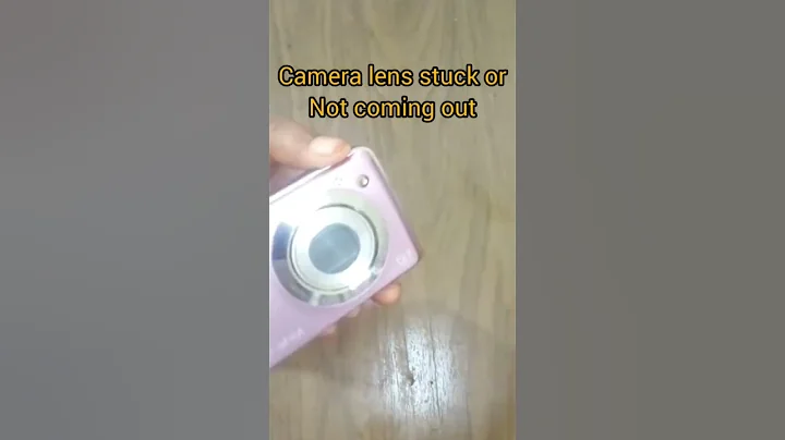 #camera lens stuck or not coming out