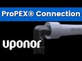 The Uponor ProPEX Connection System