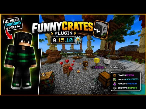 🔥 FunnyCrates | El MEJOR Plugin de Crates para Minecraft PE 0.15.10 😱