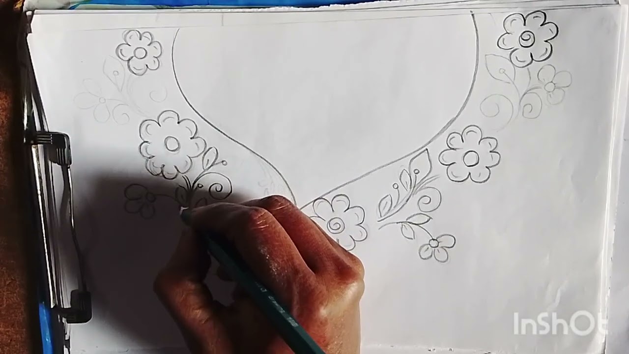 Maggam work blouse,dress neck idea