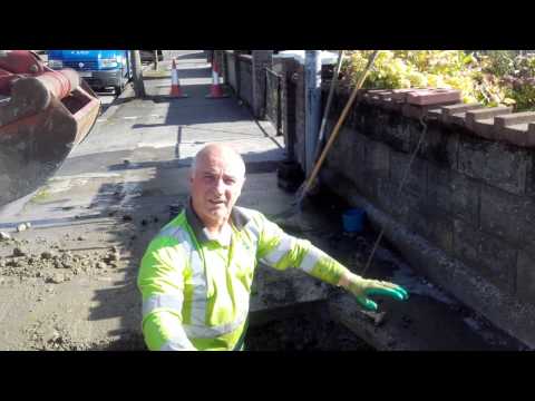 Dublin Corporation Water Service caught installing boundary boxes for Irish water Told To Remove It