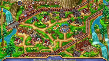 Golden Rails: The Heart of The State - Level 12 Walkthrough Guide