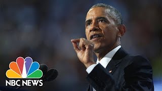 Former President Barack Obama Speaks After Receiving Ethics Award | NBC News