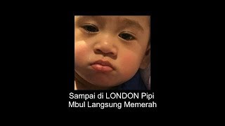 Sampai Di London, Rafatar Gak Mau Tidur, Mau Di Temenin Tante Mery