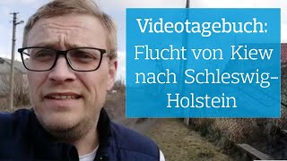 Flucht aus Kiew: Markus Peuser flieht nach Schleswig-Holstein