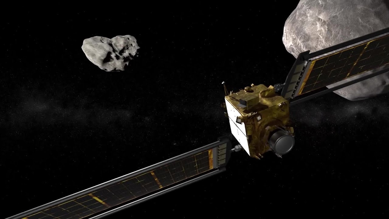Will NASA DART spacecraft's impact change asteroid's orbit?