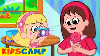 lets take a picture camera song kidscamp nursery rhymes for babies
