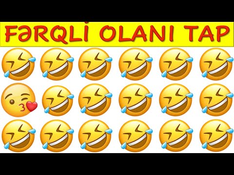 Fərqli Olanı Tap 5 I Fərqi tap oyunu I Çətinlik: Orta