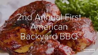 2nd Annual First American Backyard BBQ