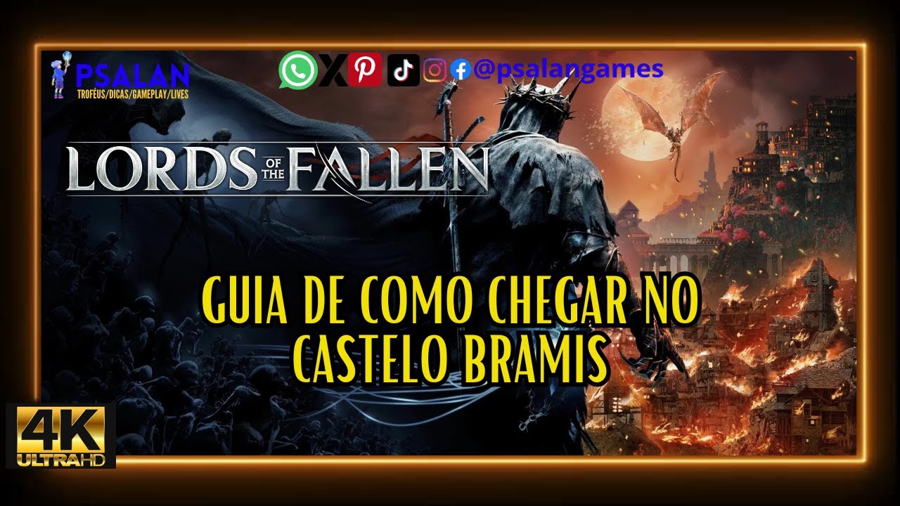 LORDS OF THE FALLEN  O CAMINHO ATÉ O CASTELO DE BRAMIS. QUE LUGAR INFERNAL  !!! - Parte13 