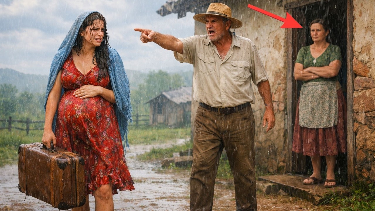 VIÚVA E GRÁVIDA DE 8 MESES, REJEITADA PELO PAI… UMA CASA DE BARRO ESQUECIDA MUDA SEU DESTINO