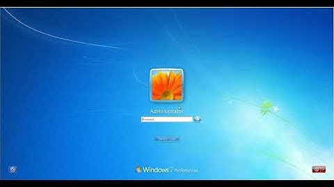 Thin Client Login WIN 7 Setup