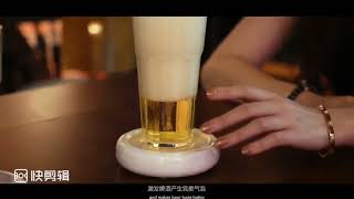 충전식 휴대용 초음파 맥주 거품기 크림맥주 제조기
