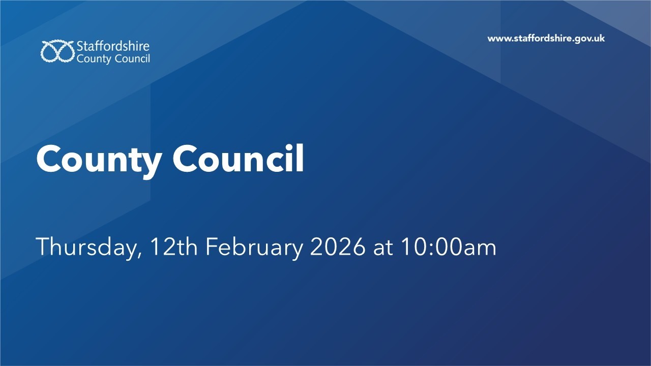 County Council. Thursday, 12th February 2026 at 10:00am