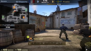 POV - Lekr0 (fnatic)(32-19) vs G2 / inferno / ESL Pro League Season 6 Europe