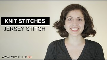 Machine Knitting For Beginners - Jersey Stitch