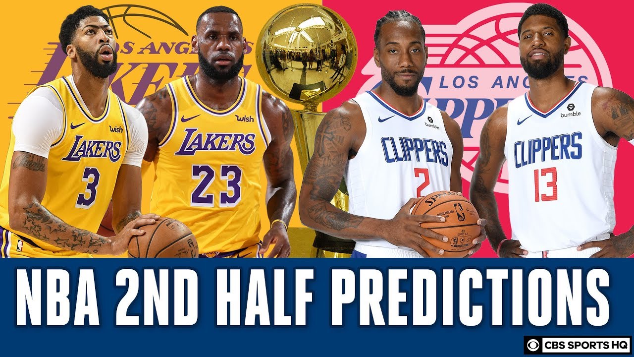 The Lakers or Clippers WILL WIN THE NBA Championship, 2nd Half Predictions | CBS Sports HQ