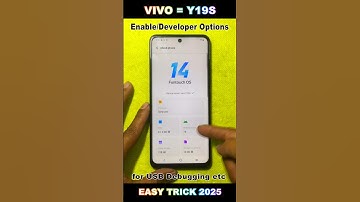 VIVO Y19S Activate Developer Mode 2025 🥰 OEM /Unlocking Enable/ Developer Show 2025  #smartphone