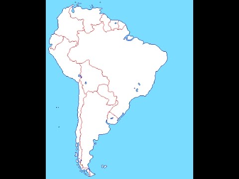 How To Draw South America Youtube