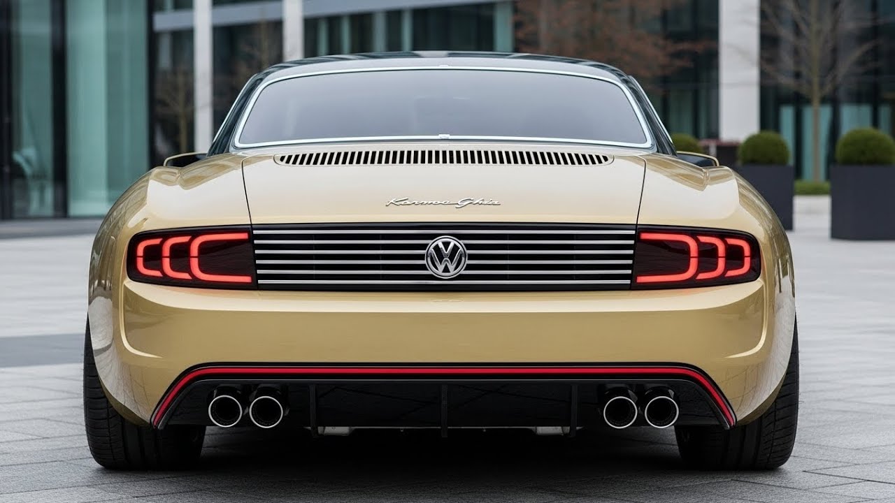 Volkswagen Karmann Ghia 2026 | Возвращение легендарного купе в новом стиле