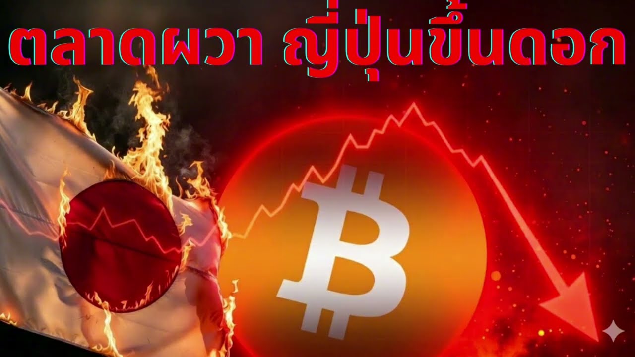 🎙️(พอดแคสต์)🔥ตลาดผวา! 😱ญี่ปุ่นขึ้นดอกเบี้ย! 📉
