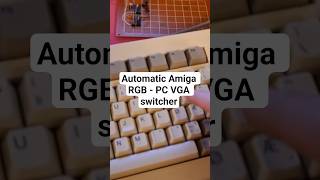 Amiga PC emulator A2386sx: Made an automatic monitor switchbox - Amiga RGB/RTG - PC