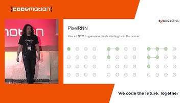 Scenes from a memory: neural audio video generation by Alberto Massidda,  Codemotion Rome 2019