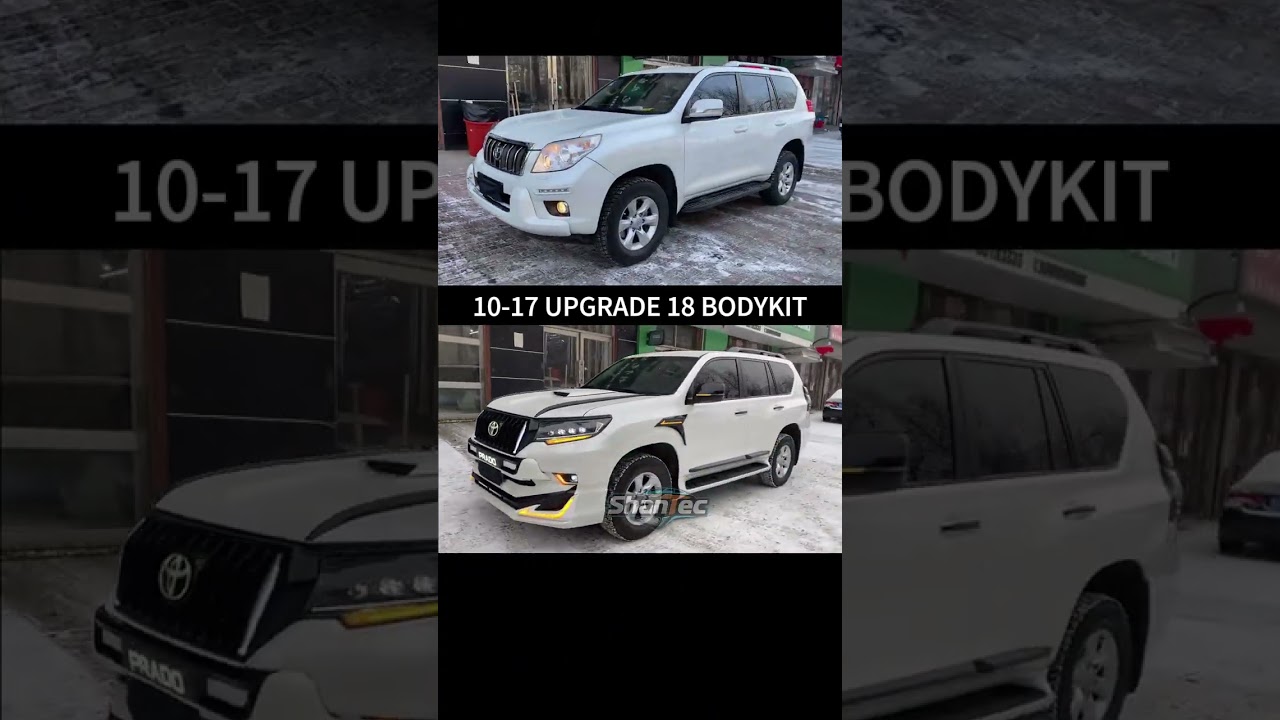 Prado 2010–2017 → 2018-2022 Facelift Body Kit Upgrade