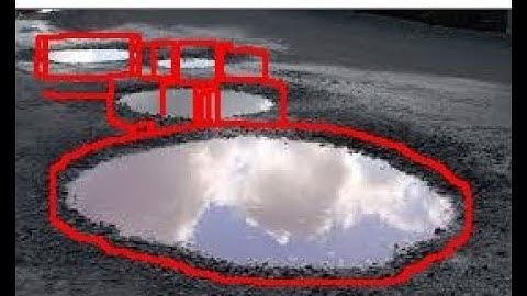 pothole detection using Python