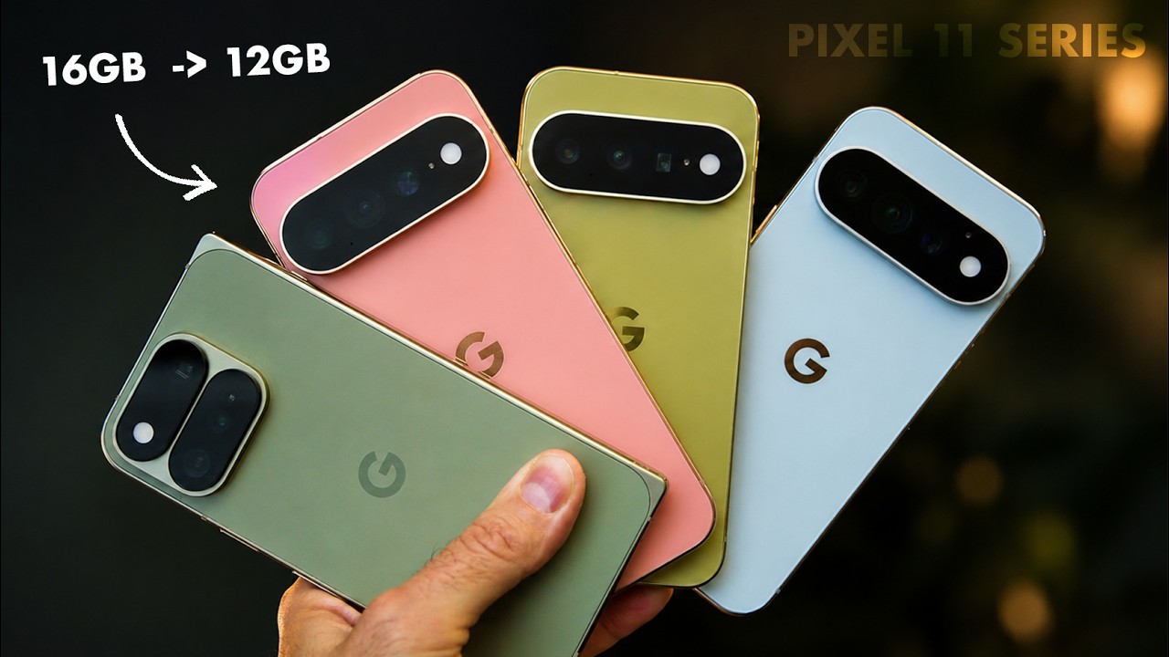 Every Pixel 11 Hands-On: Worse Specs, Better Software!