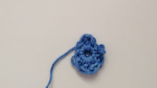 How to crochet a rain drop