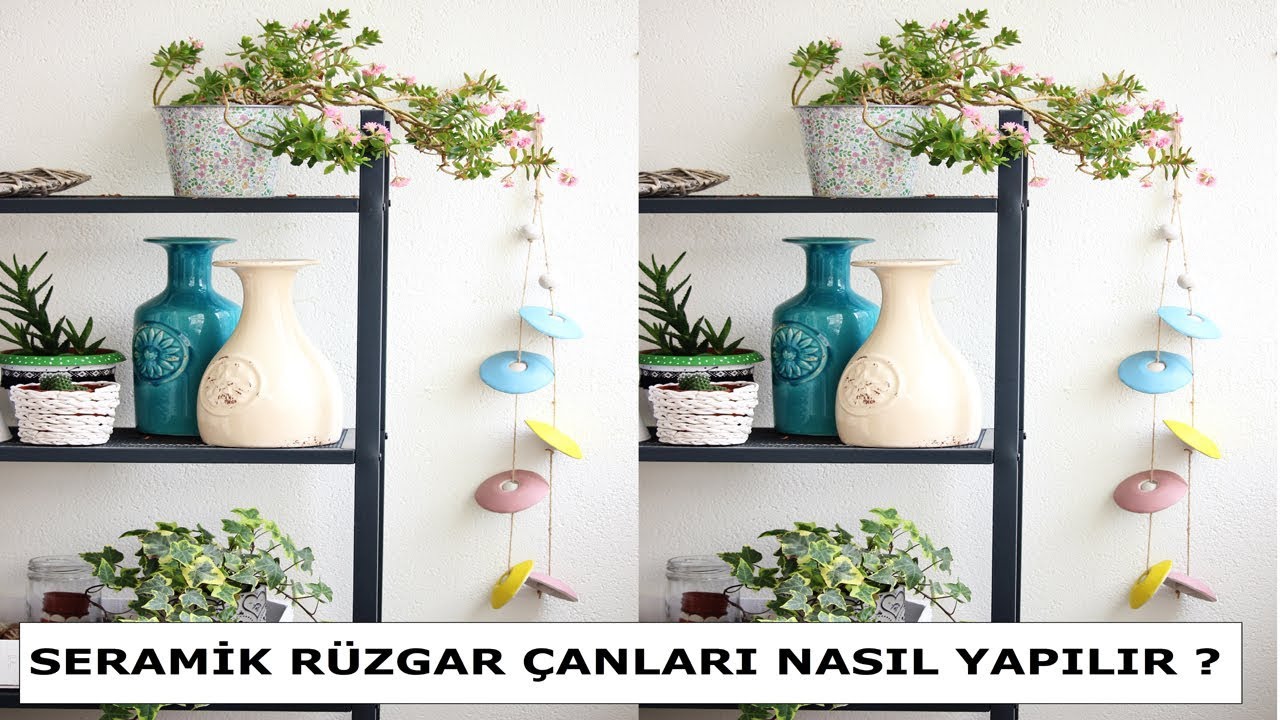 Seramikten Ruzgar Canlari Nasil Yapilir Seramik Fikirler Yaratici Fikirler