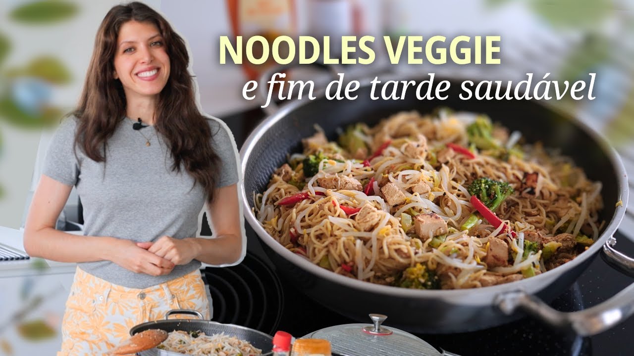 Receita de noodles asiáticos com tofu e vegetais | nutricionista Ana Lucas Rebelo