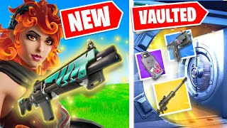Every *CHAPTER 5, SEASON 2* New Gun Change - Vaulted, Unvaulted and NEW Fortnite: Myths \& Mortals