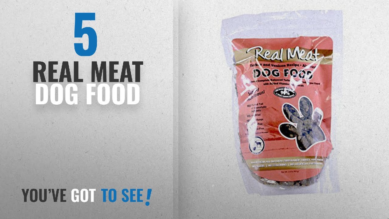 Top 5 Real Meat Dog Food [2018 Best Sellers] Real Meat Company Air