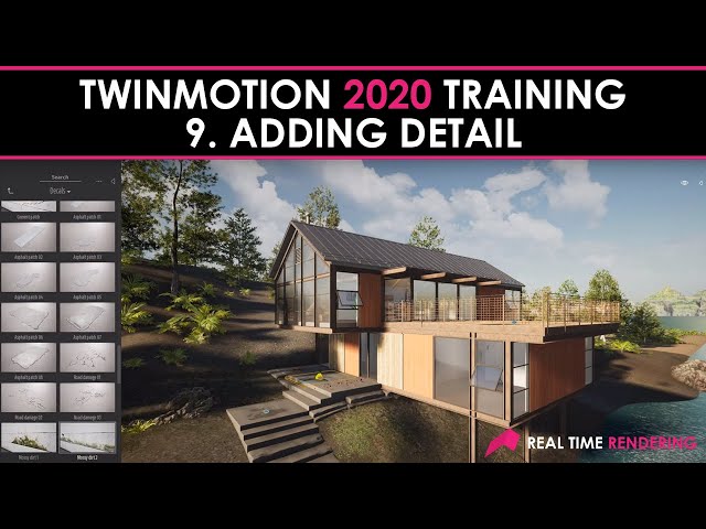 Twinmotion Training Course (9): Adding detail - YouTube